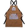 ASADFDAA Chefkok schort Denim Aprons Men's Women's Barista Milk Tea Shop Barber Shop Kitchen Baking Bar Workwear Coffee Shop