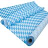 Fachhandel für Vliesstoffe Sensalux Oktoberfest tafellinnen van stofachtig vlies, afwasbaar, Beierse ruiten, alles voor feest, O'zapft is! Tischdeckenrolle 1,18 m x 10 m.