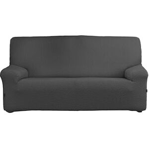 Estoralis Borneo Bi-elastische bankovertrek, super elastische stof C-11, donkergrijs, voor 4-zits van 220 tot 260 cm, kwaliteitsbescherming, super verstelbaar Estoralis Borneo Bi-elastische bankovertrek, super elastische stof C-11, donkergrijs, voor 4-zits van 220 tot 260 cm, kwaliteitsbescherming, super verstelbaar