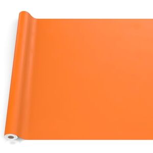 ANRO Afwasbaar tafelzeil, tuintafelkleed, voor binnen en buiten, met snijrand, 120 x 140 cm, oranje ANRO Afwasbaar tafelzeil, tuintafelkleed, voor binnen en buiten, met snijrand, 120 x 140 cm, oranje