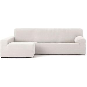 ECOMMERC3 Bankhoes voor chaise longue, lang hoekdeel links, zeer elastisch, bi-elastisch, bankovertrek, chaise long, kleur ecru met schuimstoffen en elastieken voor aanpassing rechts of links ECOMMERC3 Bankhoes voor chaise longue, lang hoekdeel links, zeer elastisch, bi-elastisch, bankovertrek, chaise long, kleur ecru met schuimstoffen en elastieken voor aanpassing rechts of links