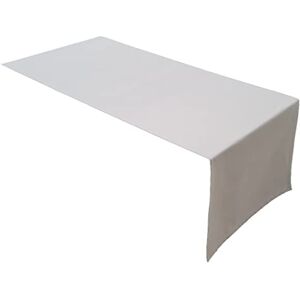 Lemos Home Hoogwaardige tafelloper, tafellinnen van 100% katoen, collectie concept, kleur en grootte naar keuze (tafelloper 45x120cm, lichtgrijs) Lemos Home Hoogwaardige tafelloper, tafellinnen van 100% katoen, collectie concept, kleur en grootte naar keuze (tafelloper 45x120cm, lichtgrijs)