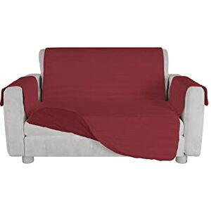 MB Home Basic Bordeaux Bankbeschermer - 2-zits - Antislip, Geprommeld MB Home Basic Bordeaux Bankbeschermer - 2-zits - Antislip, Geprommeld