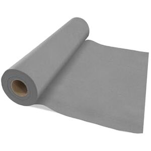 VelaHub Airlaid 20 Tafelloper, 40 x 120 cm, 24 m op rol, hoogwaardige wegwerploper, grijs VelaHub Airlaid 20 Tafelloper, 40 x 120 cm, 24 m op rol, hoogwaardige wegwerploper, grijs
