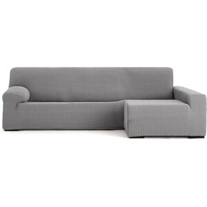 ECOMMERC3 Bankhoes voor chaise longue, lang hoekdeel rechts, zeer elastisch, bi-elastisch, grijs, met schuimkussens en elastieken, geschikt voor rechts of links ECOMMERC3 Bankhoes voor chaise longue, lang hoekdeel rechts, zeer elastisch, bi-elastisch, grijs, met schuimkussens en elastieken, geschikt voor rechts of links
