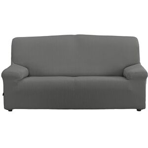 Estoralis Sumatra Bi-elastische bankovertrek, super elastische stof C-10 parelgrijs, voor 2-zits van 120 tot 170 cm, kwaliteitsbescherming, super verstelbaar Estoralis Sumatra Bi-elastische bankovertrek, super elastische stof C-10 parelgrijs, voor 2-zits van 120 tot 170 cm, kwaliteitsbescherming, super verstelbaar