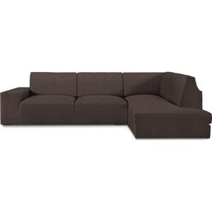 ECOMMERC3 Chaiselong bankovertrek voor de rechter rugleuning, ademend en slijtvast, chaise long, bruin, eenvoudig aan te brengen en aan te passen ECOMMERC3 Chaiselong bankovertrek voor de rechter rugleuning, ademend en slijtvast, chaise long, bruin, eenvoudig aan te brengen en aan te passen