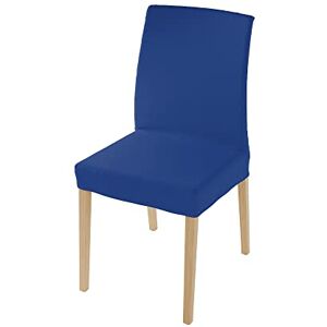 Italian Bed Linen 1 paar bi-elastische stoelhoezen met rugleuning, mooi, elektrisch blauw Italian Bed Linen 1 paar bi-elastische stoelhoezen met rugleuning, mooi, elektrisch blauw