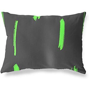 Bonamaison Decoratieve kussensloop, neongroene dampkussens, decoratieve kussenslopen voor woonkamer, bank, slaapkamer, afmeting: 45x60 cm, ontworpen en vervaardigd in Turkije Bonamaison Decoratieve kussensloop, neongroene dampkussens, decoratieve kussenslopen voor woonkamer, bank, slaapkamer, afmeting: 45x60 cm, ontworpen en vervaardigd in Turkije