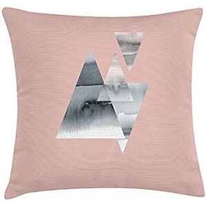 Tak Design Kussen, Katoen, Roze/Grijs, 45 mm X 45 mm X 2 mm Tak Design Kussen, Katoen, Roze/Grijs, 45 mm X 45 mm X 2 mm