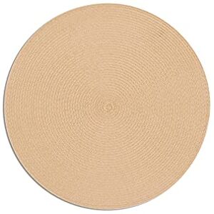 Excelsa Creme Ronde Plastic Onderzetters - Servies Excelsa Creme Ronde Plastic Onderzetters - Servies