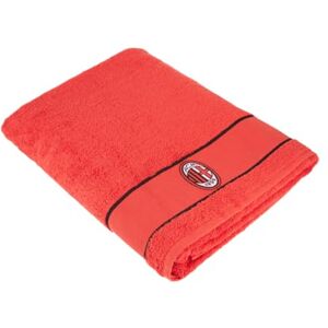 AC Milan Handdoek - One Size - Rood/Zwart - Unisex AC Milan Handdoek - One Size - Rood/Zwart - Unisex