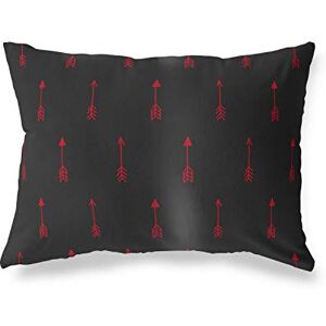 Bonamaison Rood-Zwart Decoratieve Kussensloop, Kussenhoezen Bank, Decoratieve Kussenhoesjes, Kussensloop; Sofa, Slaapkamer, Kantoor, Auto 35x50 Cm Ontworpen en vervaardigd in Turkije Bonamaison Rood-Zwart Decoratieve Kussensloop, Kussenhoezen Bank, Decoratieve Kussenhoesjes, Kussensloop; Sofa, Slaapkamer, Kantoor, Auto 35x50 Cm Ontworpen en vervaardigd in Turkije