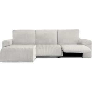 ECOMMERC3 Bankhoes voor chaise longue, kort hoekdeel links, met ontspanning, bankovertrek voor chaise longue, natuurlijke kleuren, bi-elastisch, ademend en eenvoudig aan te brengen, met schuimstoffen ECOMMERC3 Bankhoes voor chaise longue, kort hoekdeel links, met ontspanning, bankovertrek voor chaise longue, natuurlijke kleuren, bi-elastisch, ademend en eenvoudig aan te brengen, met schuimstoffen