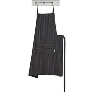 Now Designs Oversized schort, krijtstreep zwart Now Designs Oversized schort, krijtstreep zwart