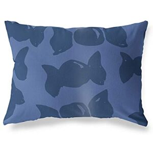 Bonamaison Blauw Decoratieve Kussensloop, Kussenhoezen Bank, Decoratieve Kussenhoesjes, Kussensloop; Sofa, Slaapkamer, Kantoor, Auto 35x50 Cm Ontworpen en vervaardigd in Turkije Bonamaison Blauw Decoratieve Kussensloop, Kussenhoezen Bank, Decoratieve Kussenhoesjes, Kussensloop; Sofa, Slaapkamer, Kantoor, Auto 35x50 Cm Ontworpen en vervaardigd in Turkije