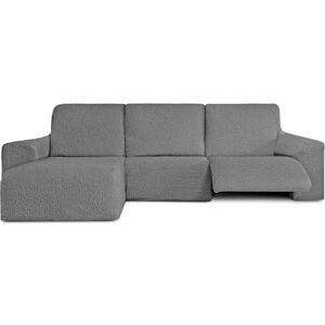 ECOMMERC3 Bankhoes voor chaise long, kort hoekdeel links, met bi-elastische relaxbank, lichtgrijs, zeer elastisch, ademend en met schuimvulling ECOMMERC3 Bankhoes voor chaise long, kort hoekdeel links, met bi-elastische relaxbank, lichtgrijs, zeer elastisch, ademend en met schuimvulling