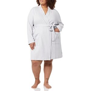 Amazon Essentials Women's Halflange lichtgewicht badjas met wafelpatroon (verkrijgbaar in grote maten), Licht Grijs, 6XL Grote maten Amazon Essentials Women's Halflange lichtgewicht badjas met wafelpatroon (verkrijgbaar in grote maten), Licht Grijs, 6XL Grote maten