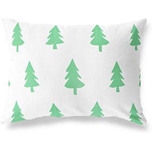 Bonamaison Petrol Groen-Wit Decoratieve Kussensloop, Kussenhoezen Bank, Decoratieve Kussenhoesjes, Kussensloop; Sofa, Slaapkamer, Kantoor, Auto 35x50 Cm Ontworpen en vervaardigd in Turkije Bonamaison Petrol Groen-Wit Decoratieve Kussensloop, Kussenhoezen Bank, Decoratieve Kussenhoesjes, Kussensloop; Sofa, Slaapkamer, Kantoor, Auto 35x50 Cm Ontworpen en vervaardigd in Turkije