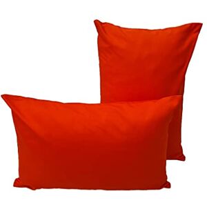 Lemos Home Kussenovertrek met vulling decoratief kussen 2 stuks van 100% katoen collectie concept, kleur en grootte naar keuze (kussenhoes met vulling set van 2-50x30cm, oranje) Lemos Home Kussenovertrek met vulling decoratief kussen 2 stuks van 100% katoen collectie concept, kleur en grootte naar keuze (kussenhoes met vulling set van 2-50x30cm, oranje)