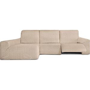 ECOMMERC3 Chaiselong bankovertrek met lange arm links met relax, bi-elastisch, beige, super elastisch, ademend en met schuim voor bevestiging ECOMMERC3 Chaiselong bankovertrek met lange arm links met relax, bi-elastisch, beige, super elastisch, ademend en met schuim voor bevestiging