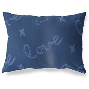 Bonamaison Blauw Decoratieve Kussensloop, Kussenhoezen Bank, Decoratieve Kussenhoesjes, Kussensloop; Sofa, Slaapkamer, Kantoor, Auto 35x50 Cm Ontworpen en vervaardigd in Turkije Bonamaison Blauw Decoratieve Kussensloop, Kussenhoezen Bank, Decoratieve Kussenhoesjes, Kussensloop; Sofa, Slaapkamer, Kantoor, Auto 35x50 Cm Ontworpen en vervaardigd in Turkije
