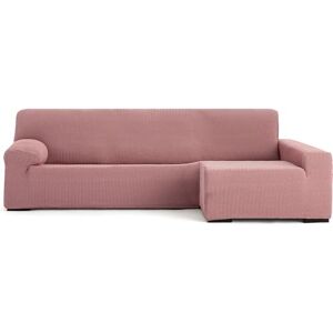ECOMMERC3 Bankhoes voor chaise longue, lang hoekdeel rechts, zeer elastisch, bi-elastisch, chaise long, roze, met schuimkussens en elastieken voor rechts of links ECOMMERC3 Bankhoes voor chaise longue, lang hoekdeel rechts, zeer elastisch, bi-elastisch, chaise long, roze, met schuimkussens en elastieken voor rechts of links