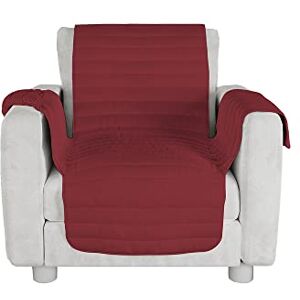 Italian Bed Linen Cozy Bankovertrek, antislip, 100% microvezel, bordeaux, 1-zits Italian Bed Linen Cozy Bankovertrek, antislip, 100% microvezel, bordeaux, 1-zits
