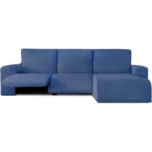 ECOMMERC3 Bankhoes voor chaise longue, kort hoekdeel rechts, met ontspanning, blauw, bi-elastisch, ademend en eenvoudig aan te brengen, met schuimstoffen en elastieken ECOMMERC3 Bankhoes voor chaise longue, kort hoekdeel rechts, met ontspanning, blauw, bi-elastisch, ademend en eenvoudig aan te brengen, met schuimstoffen en elastieken