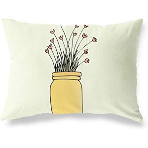 Bonamaison Decoratieve Kussensloop, Kussenhoezen Bank, Decoratieve Kussenhoesjes, Kussensloop; Sofa, Slaapkamer, Kantoor, Auto 35x50 Cm Ontworpen en vervaardigd in Turkije Bonamaison Decoratieve Kussensloop, Kussenhoezen Bank, Decoratieve Kussenhoesjes, Kussensloop; Sofa, Slaapkamer, Kantoor, Auto 35x50 Cm Ontworpen en vervaardigd in Turkije