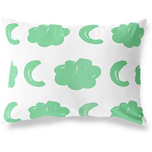 Bonamaison Petrol Groen-Wit Decoratieve Kussensloop, Kussenhoezen Bank, Decoratieve Kussenhoesjes, Kussensloop; Sofa, Slaapkamer, Kantoor, Auto 35x50 Cm Ontworpen en vervaardigd in Turkije Bonamaison Petrol Groen-Wit Decoratieve Kussensloop, Kussenhoezen Bank, Decoratieve Kussenhoesjes, Kussensloop; Sofa, Slaapkamer, Kantoor, Auto 35x50 Cm Ontworpen en vervaardigd in Turkije