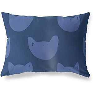 Bonamaison Blauw Decoratieve Kussensloop, Kussenhoezen Bank, Decoratieve Kussenhoesjes, Kussensloop; Sofa, Slaapkamer, Kantoor, Auto 45x60 Cm Ontworpen en vervaardigd in Turkije Bonamaison Blauw Decoratieve Kussensloop, Kussenhoezen Bank, Decoratieve Kussenhoesjes, Kussensloop; Sofa, Slaapkamer, Kantoor, Auto 45x60 Cm Ontworpen en vervaardigd in Turkije