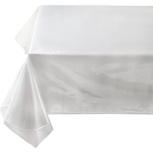 Benson Mills Stevige transparante plastic tafelkleedbeschermer, 100% waterdicht, oliebestendig, tafelkleed voor eettafels, feesten en feestdagen (54 x 54 inch/137 x 137 cm) Benson Mills Stevige transparante plastic tafelkleedbeschermer, 100% waterdicht, oliebestendig, tafelkleed voor eettafels, feesten en feestdagen (54 x 54 inch/137 x 137 cm)