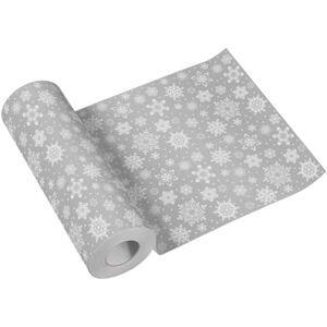 PAW Decor Collection PAW Airlaid Tafelloper (40 x 2400 cm) I Voor een Vrolijke Kerst en Winter Wonderland Kerstfeestl I Tafelversiering Elegant Tafellint I Snowflakes Silver PAW Decor Collection PAW Airlaid Tafelloper (40 x 2400 cm) I Voor een Vrolijke Kerst en Winter Wonderland Kerstfeestl I Tafelversiering Elegant Tafellint I Snowflakes Silver