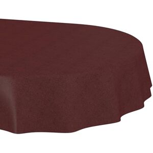 ANRO Afwasbaar tafelkleed in linnenlook, ovaal, 220 x 140 cm, voor binnen en buiten, waterafstotend, vuilafstotend, onderhoudsvriendelijk, met snijrand, bordeaux ANRO Afwasbaar tafelkleed in linnenlook, ovaal, 220 x 140 cm, voor binnen en buiten, waterafstotend, vuilafstotend, onderhoudsvriendelijk, met snijrand, bordeaux