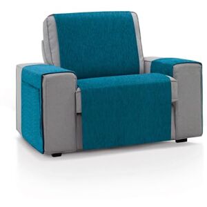 ECOMMERC3 Bankhoes voor 1-zits, 55 x 220 cm, bankovertrek, zacht, 100% Made in Spain, kleur: blauw ECOMMERC3 Bankhoes voor 1-zits, 55 x 220 cm, bankovertrek, zacht, 100% Made in Spain, kleur: blauw