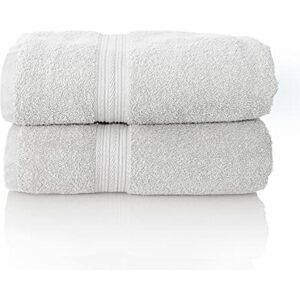ALCLEAR comfort badstof handdoek set absorberend van 100% Ökotex katoen, badstof serie in 6 kleuren en 5 maten, kleur: wit, 2X saunahanddoeken 70x200 cm ALCLEAR comfort badstof handdoek set absorberend van 100% Ökotex katoen, badstof serie in 6 kleuren en 5 maten, kleur: wit, 2X saunahanddoeken 70x200 cm