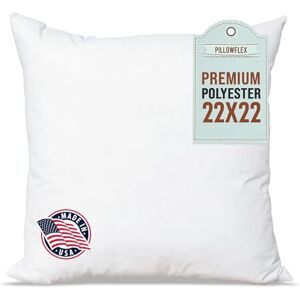 Pillowflex Polyester Gevulde Machine Wasbaar 55cm x 55cm 22 X 22 Inch Kussen Vorm Insert Pillowflex Polyester Gevulde Machine Wasbaar 55cm x 55cm 22 X 22 Inch Kussen Vorm Insert