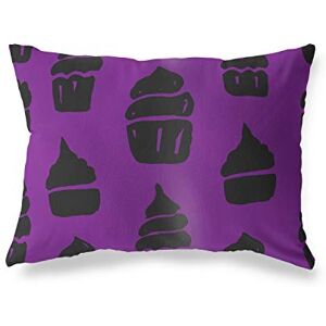 Bonamaison Paars-Zwart Decoratieve Kussensloop, Kussenhoezen Bank, Decoratieve Kussenhoesjes, Kussensloop; Sofa, Slaapkamer, Kantoor, Auto 35x50 Cm Ontworpen en vervaardigd in Turkije Bonamaison Paars-Zwart Decoratieve Kussensloop, Kussenhoezen Bank, Decoratieve Kussenhoesjes, Kussensloop; Sofa, Slaapkamer, Kantoor, Auto 35x50 Cm Ontworpen en vervaardigd in Turkije
