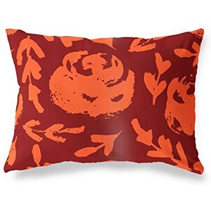 Bonamaison Oranje-Bordeaux Decoratieve Kussensloop, Kussenhoezen Bank, Decoratieve Kussenhoesjes, Kussensloop; Sofa, Slaapkamer, Kantoor, Auto 35x50 Cm Ontworpen en vervaardigd in Turkije Bonamaison Oranje-Bordeaux Decoratieve Kussensloop, Kussenhoezen Bank, Decoratieve Kussenhoesjes, Kussensloop; Sofa, Slaapkamer, Kantoor, Auto 35x50 Cm Ontworpen en vervaardigd in Turkije