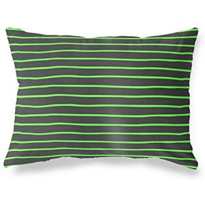 Bonamaison Neon Groen-Rook Decoratieve Kussensloop, Kussenhoezen Bank, Decoratieve Kussenhoesjes, Kussensloop; Sofa, Slaapkamer, Kantoor, Auto 45x60 Cm Ontworpen en vervaardigd in Turkije Bonamaison Neon Groen-Rook Decoratieve Kussensloop, Kussenhoezen Bank, Decoratieve Kussenhoesjes, Kussensloop; Sofa, Slaapkamer, Kantoor, Auto 45x60 Cm Ontworpen en vervaardigd in Turkije