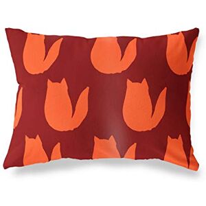Bonamaison Oranje-Bordeaux Decoratieve Kussensloop, Kussenhoezen Bank, Decoratieve Kussenhoesjes, Kussensloop; Sofa, Slaapkamer, Kantoor, Auto 35x50 Cm Ontworpen en vervaardigd in Turkije Bonamaison Oranje-Bordeaux Decoratieve Kussensloop, Kussenhoezen Bank, Decoratieve Kussenhoesjes, Kussensloop; Sofa, Slaapkamer, Kantoor, Auto 35x50 Cm Ontworpen en vervaardigd in Turkije
