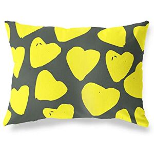 Bonamaison Neon Geel-Rook Decoratieve Kussensloop, Kussenhoezen Bank, Decoratieve Kussenhoesjes, Kussensloop; Sofa, Slaapkamer, Kantoor, Auto 35x50 Cm Ontworpen en vervaardigd in Turkije Bonamaison Neon Geel-Rook Decoratieve Kussensloop, Kussenhoezen Bank, Decoratieve Kussenhoesjes, Kussensloop; Sofa, Slaapkamer, Kantoor, Auto 35x50 Cm Ontworpen en vervaardigd in Turkije