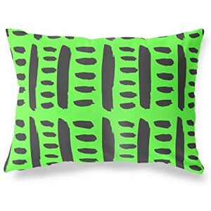 Bonamaison Neon Groen-Rook Decoratieve Kussensloop, Kussenhoezen Bank, Decoratieve Kussenhoesjes, Kussensloop; Sofa, Slaapkamer, Kantoor, Auto 45x60 Cm Ontworpen en vervaardigd in Turkije Bonamaison Neon Groen-Rook Decoratieve Kussensloop, Kussenhoezen Bank, Decoratieve Kussenhoesjes, Kussensloop; Sofa, Slaapkamer, Kantoor, Auto 45x60 Cm Ontworpen en vervaardigd in Turkije