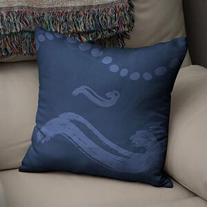 Bonamaison Decoratieve Kussensloop, Blauw Kussenhoezen Bank, Zitkussen, Decoratieve Kussenhoesjes, Kussensloop; Sofa, Slaapkamer, Kantoor, Auto 43x43 Cm Ontworpen en Vervaardigd in Turkije Bonamaison Decoratieve Kussensloop, Blauw Kussenhoezen Bank, Zitkussen, Decoratieve Kussenhoesjes, Kussensloop; Sofa, Slaapkamer, Kantoor, Auto 43x43 Cm Ontworpen en Vervaardigd in Turkije