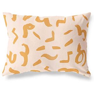 Bonamaison Oranje-Gebroken Wit Decoratieve Kussensloop, Kussenhoezen Bank, Decoratieve Kussenhoesjes, Kussensloop; Sofa, Slaapkamer, Kantoor, Auto 35x50 Cm Ontworpen en vervaardigd in Turkije Bonamaison Oranje-Gebroken Wit Decoratieve Kussensloop, Kussenhoezen Bank, Decoratieve Kussenhoesjes, Kussensloop; Sofa, Slaapkamer, Kantoor, Auto 35x50 Cm Ontworpen en vervaardigd in Turkije