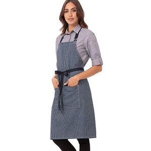 Chef Works Unisex Portland Serveerster schort, Indigo Blauw, Eén Maat Chef Works Unisex Portland Serveerster schort, Indigo Blauw, Eén Maat