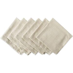 DII Tafelblad Collectie, Katoen, Taupe, 20" x 20" (Set van 6) DII Tafelblad Collectie, Katoen, Taupe, 20" x 20" (Set van 6)