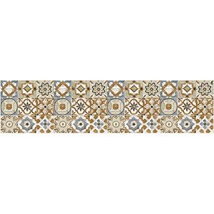 Vilber , Tafelloper van vinyl (38,5 x 155 x 0,22 cm), vuilafstotend, antislip en hittebestendig, combineerbaar met placemats en tapijten COLLAR 40 Vilber , Tafelloper van vinyl (38,5 x 155 x 0,22 cm), vuilafstotend, antislip en hittebestendig, combineerbaar met placemats en tapijten COLLAR 40