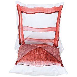 Daycollection 4 Me K FITIACCA4 kussens, katoen, 40 x 40 x 10 cm, rood, 2 stuks Daycollection 4 Me K FITIACCA4 kussens, katoen, 40 x 40 x 10 cm, rood, 2 stuks